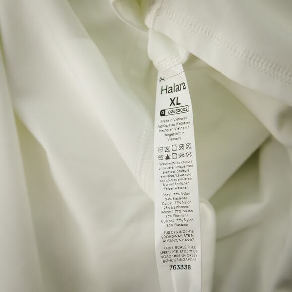 Halara Size XL White Softlyzero Plush Backless Easy Peezy Active Knit Dress NEW - Picture 5 of 6